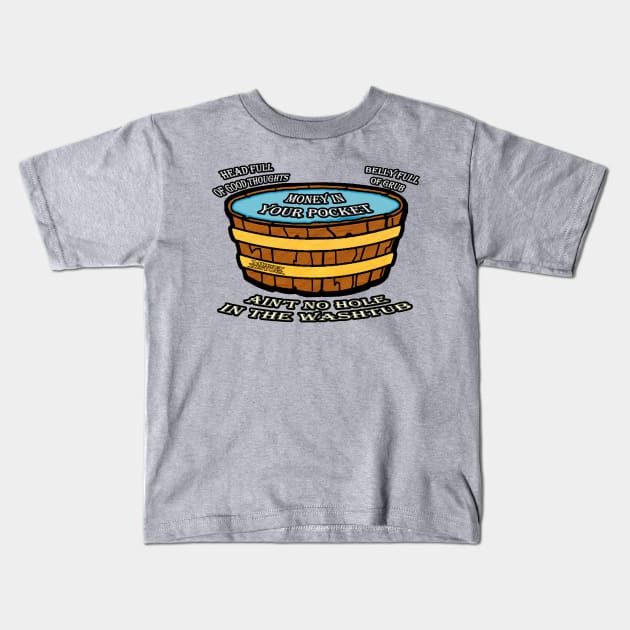 Ain't No Hole in the Washtub Kids T-Shirt by Muppet History